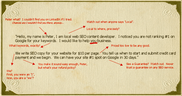 Reading Between a Spammer's Lines Reading Between a Spammer's Lines